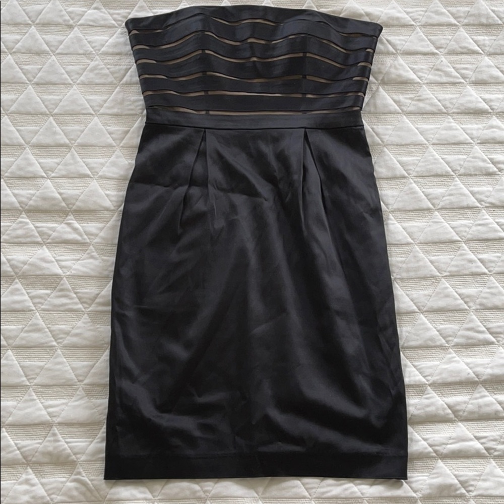 Aidan Mattox Little Black Dress w/Pockets, Size 4